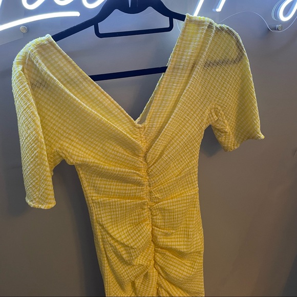 Staud Gingham Dress - Picture 2 of 5